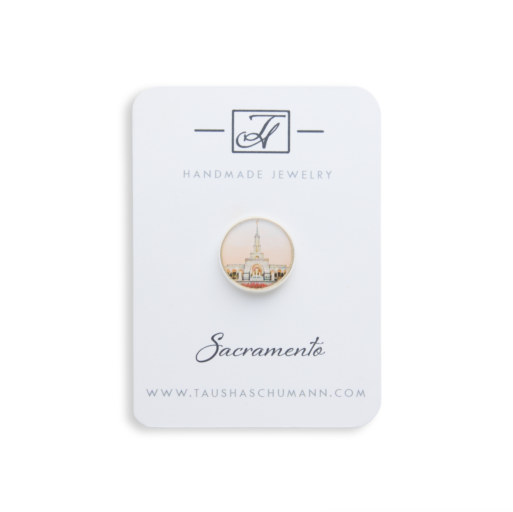 Sacramento California Temple Pin