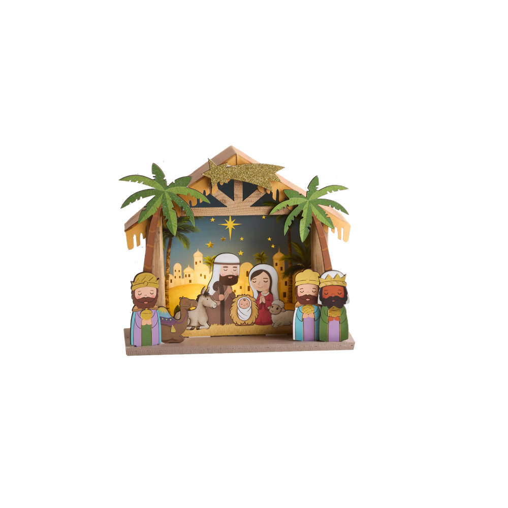 Light-up Box Nativity,  Light-up Box Nativity