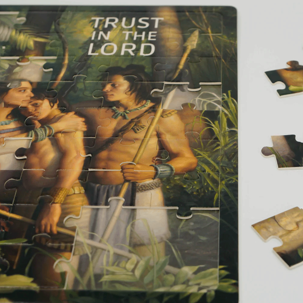 Puzzle 45 piece Trust in the Lord, , large