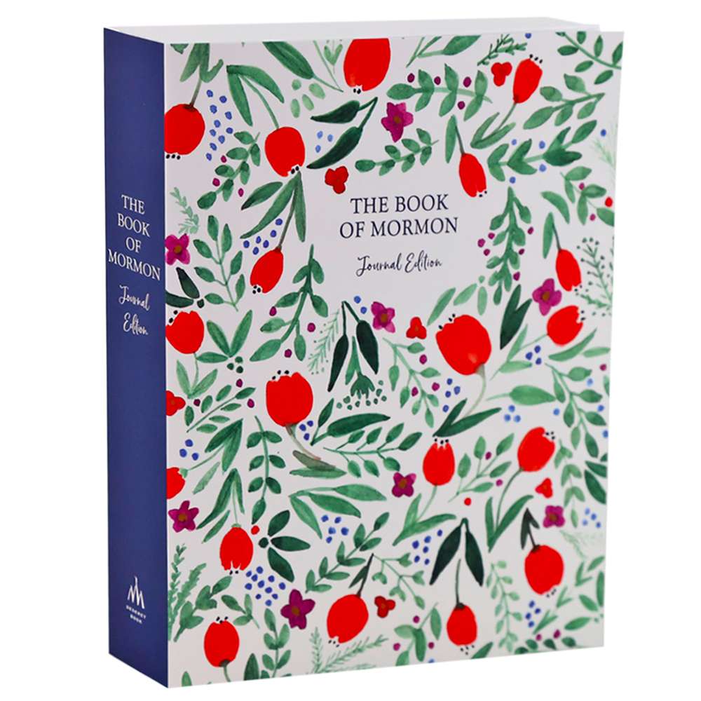 The Book of Mormon, Journal Edition, Red Floral (No Index), , large image number 8