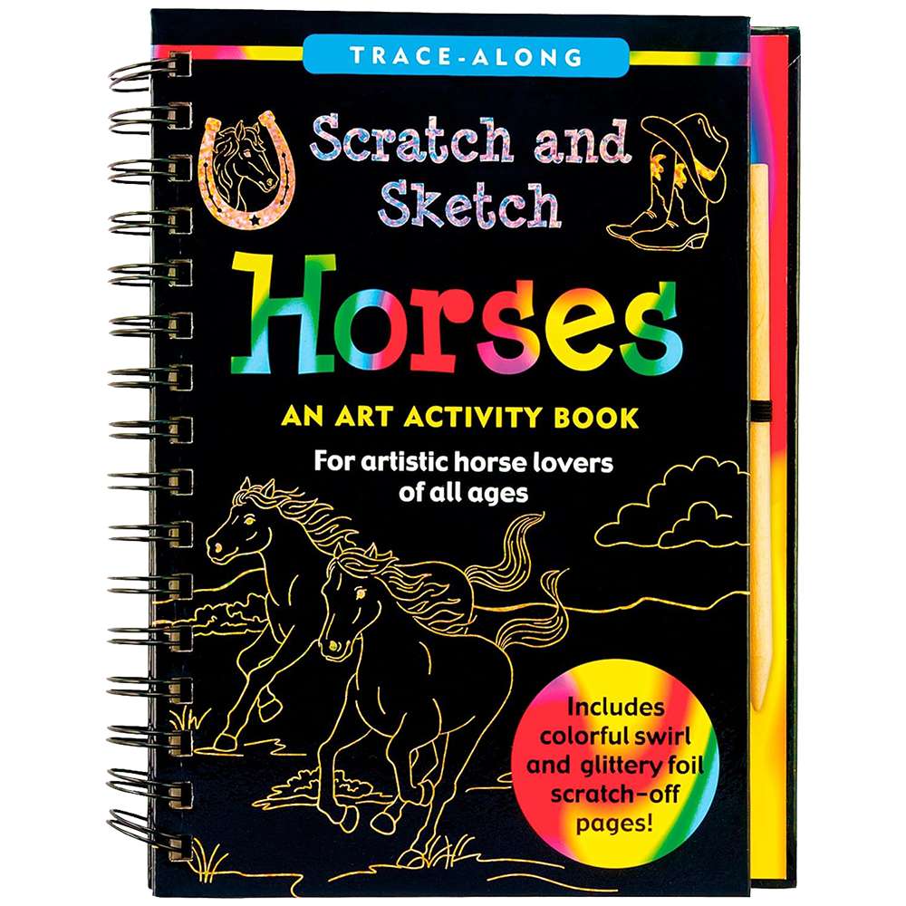 Horses Scratch And Sketch