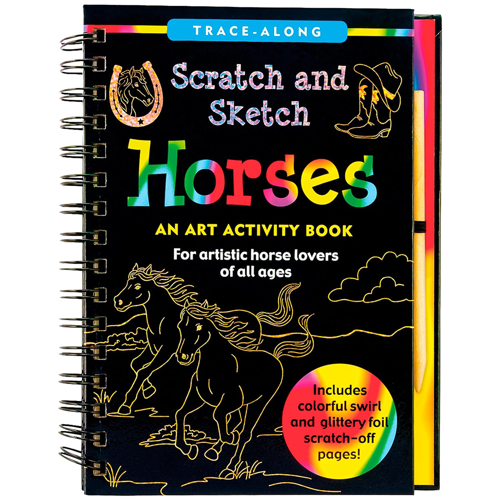 Horses Scratch And Sketch