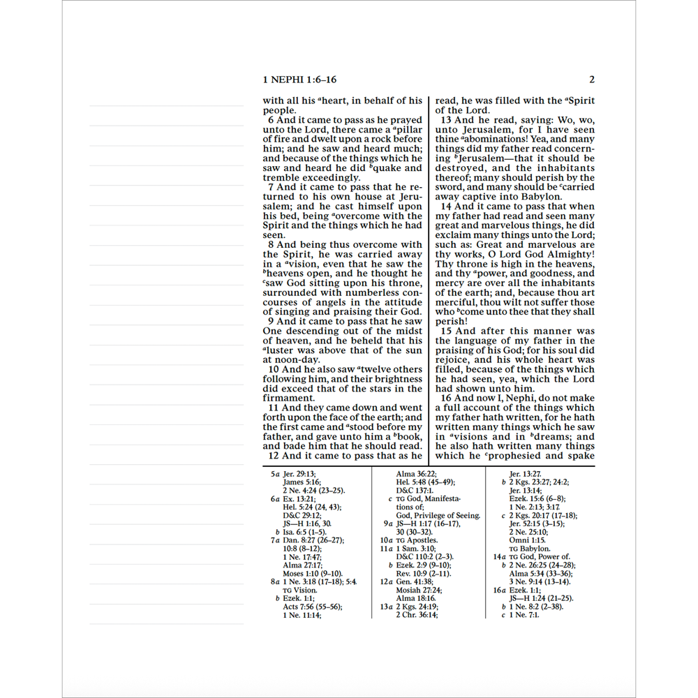 The Book of Mormon, Journal Edition, Mountains (Lined), , large image number 3