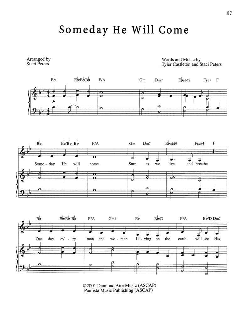 Someday He Will Come