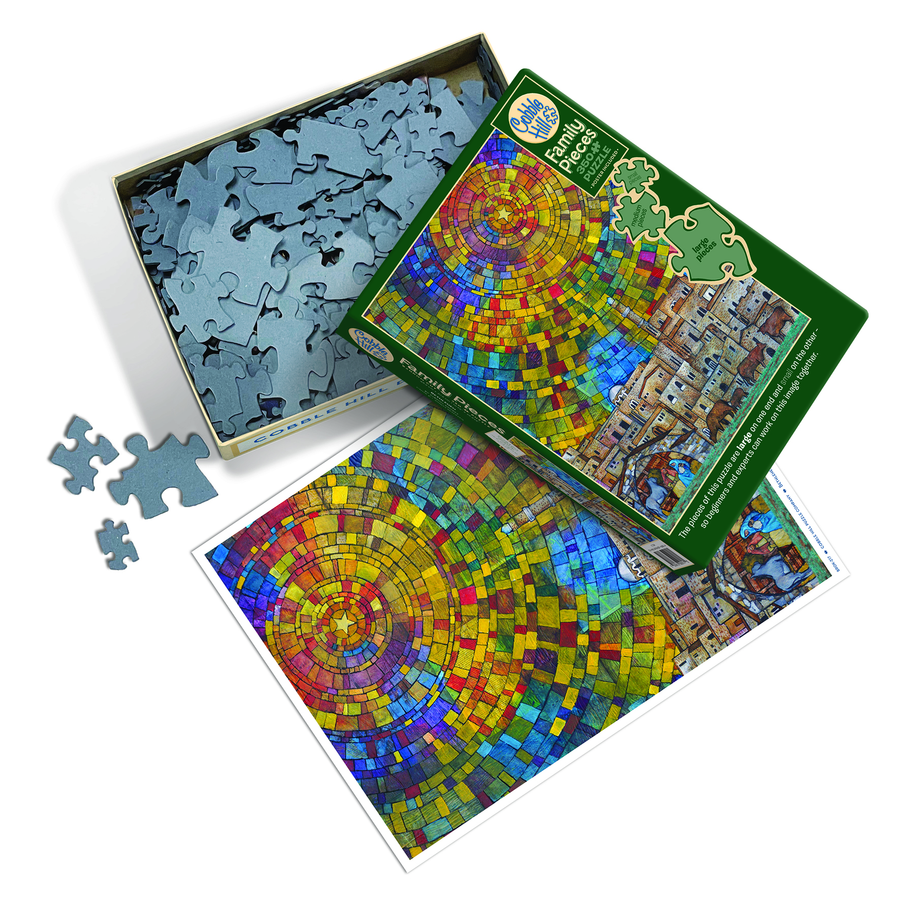 Bethlehem 350 Piece Family Puzzle, , large