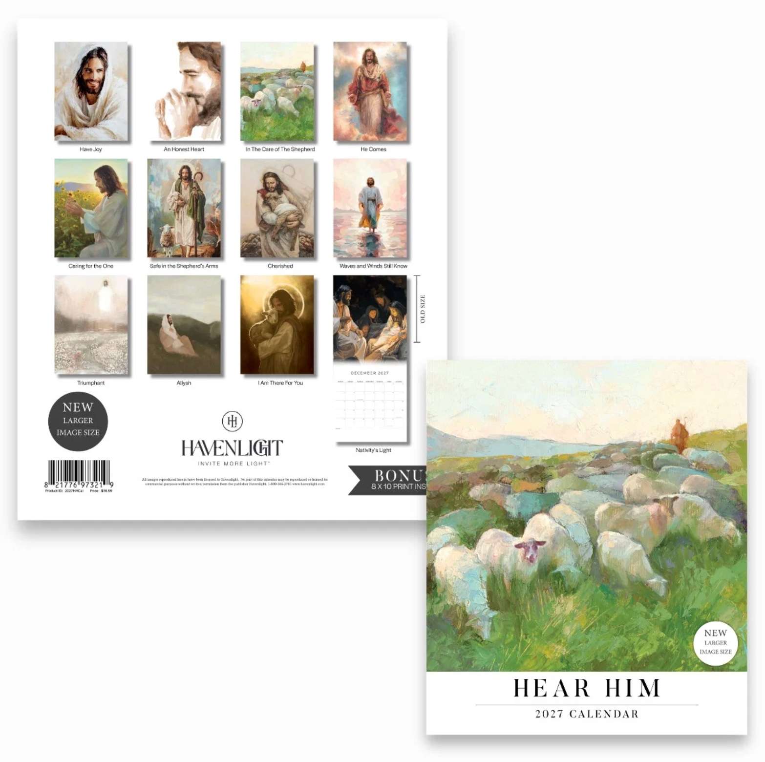 2027 Hear Him Wall Calendar