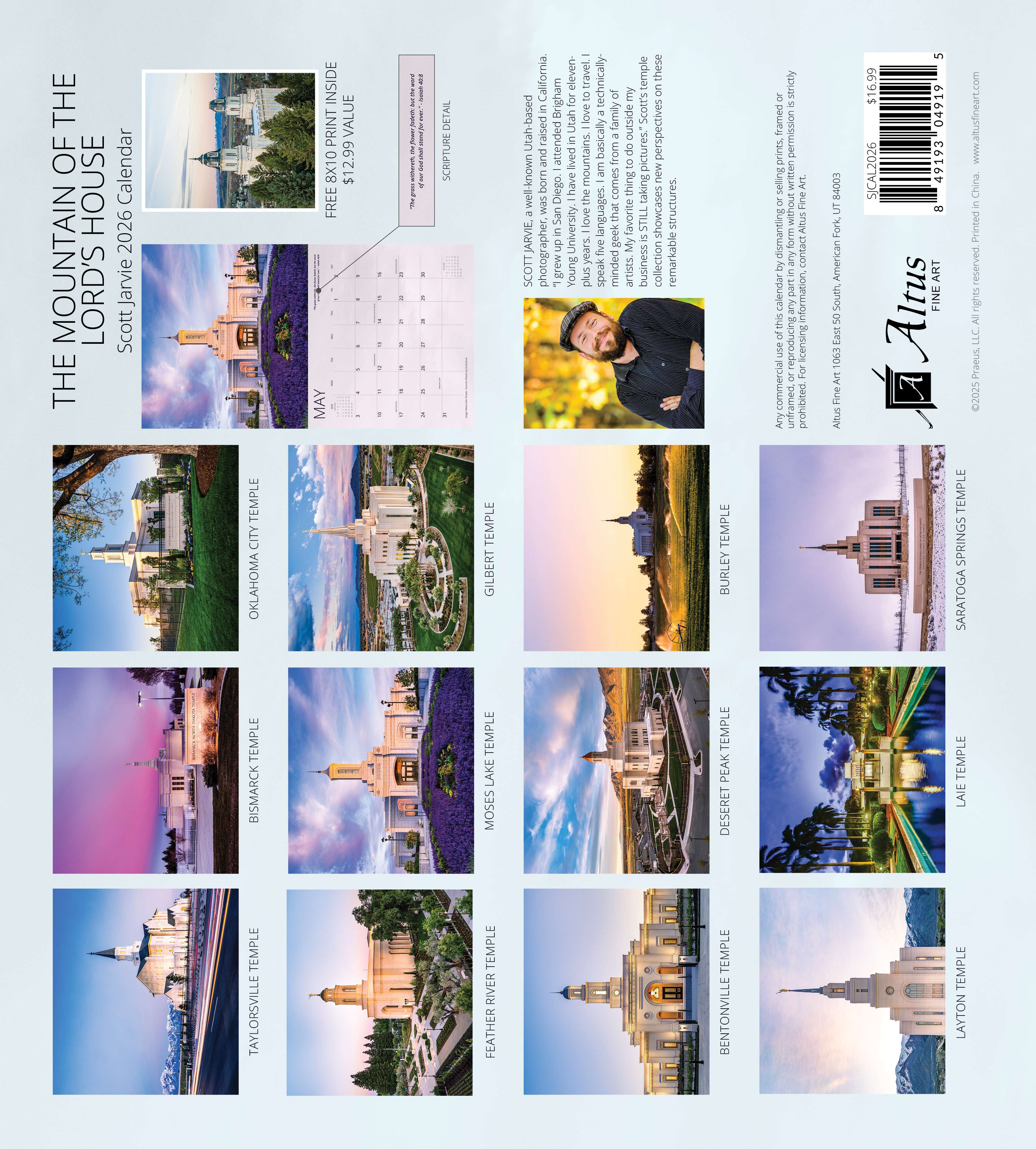 2026 The Mountain of the Lord's House Calendar, , large image number 6