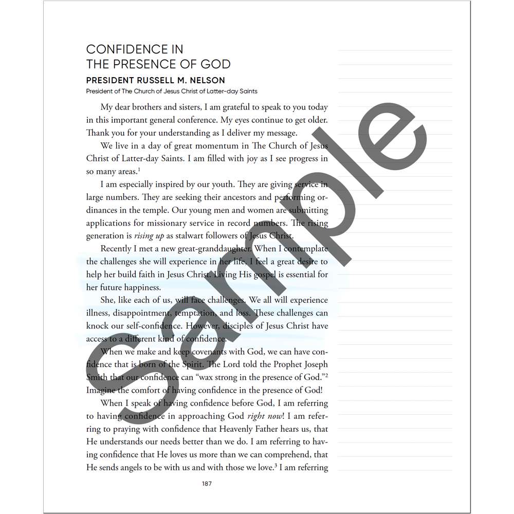 General Conference Addresses, Journal Edition, April 2025, , large image number 6