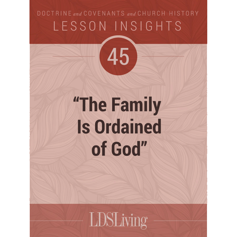 Lesson Insights Doctrine and Covenants and Church History #45
