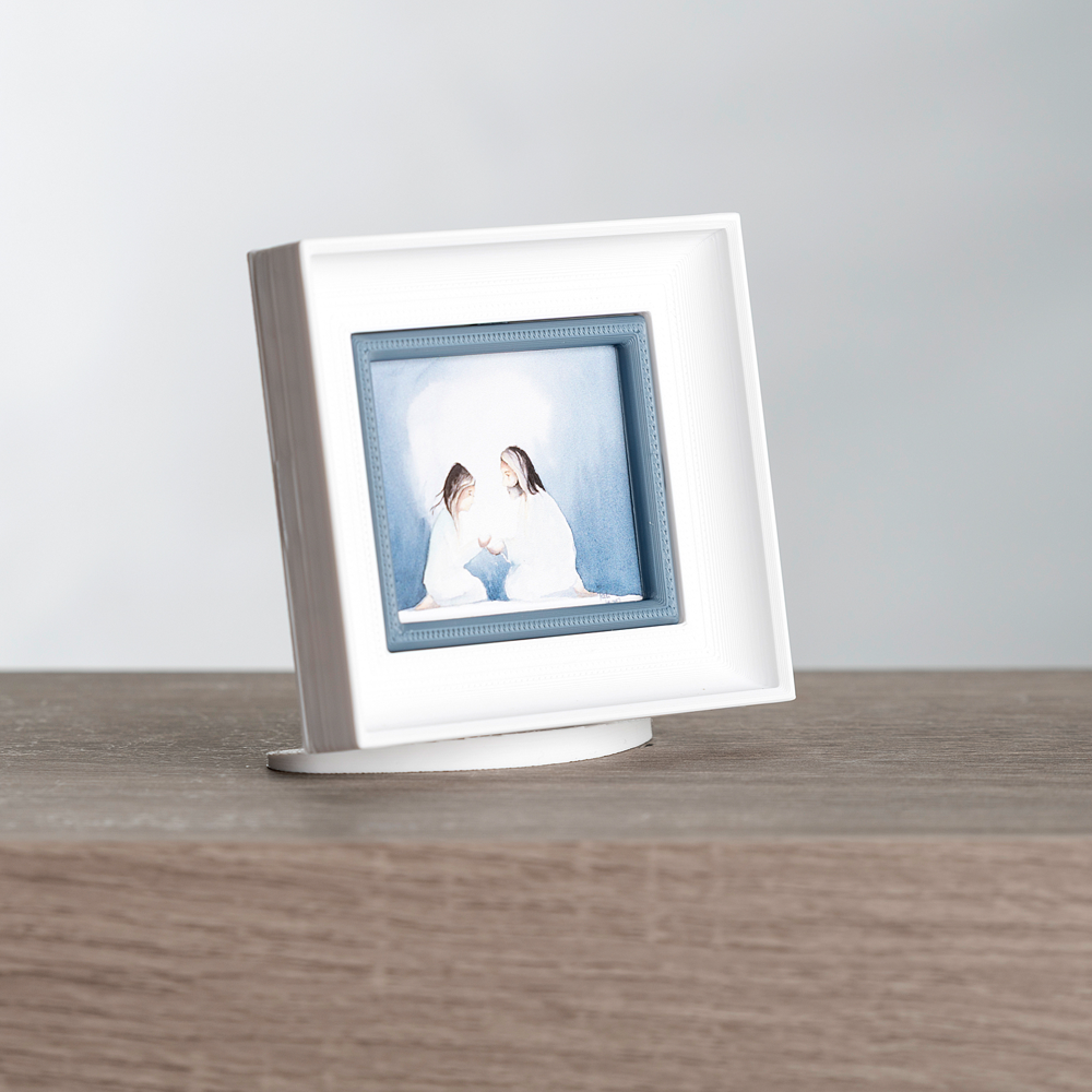 Through His Light, Small and Simple (2.75x3 Framed Art), , large image number 2