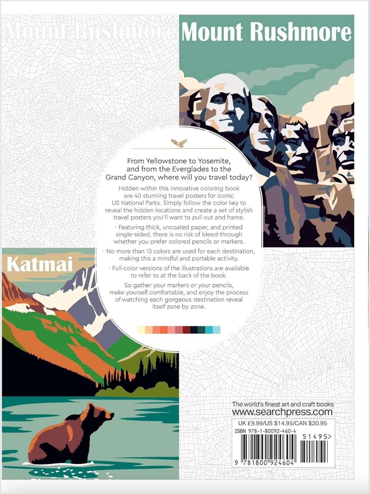 Color by Numbers US National Parks, , large image number 3