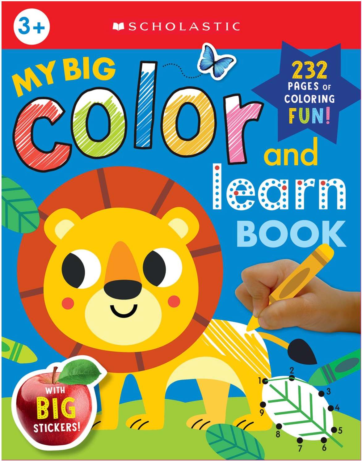 My Big Color & Learn Coloring Book, , large image number 0