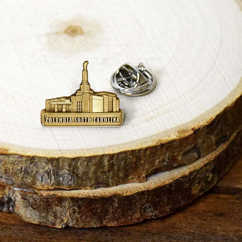 Columbia South Carolina Temple Pin , , large image number 2
