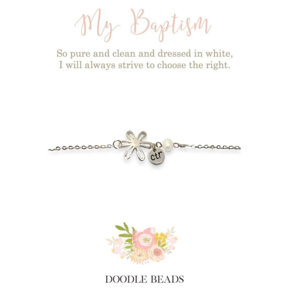 My Baptism CTR Bracelet