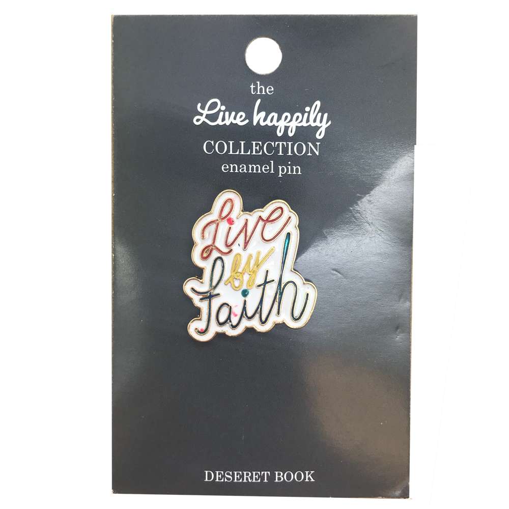 Live by Faith Pin