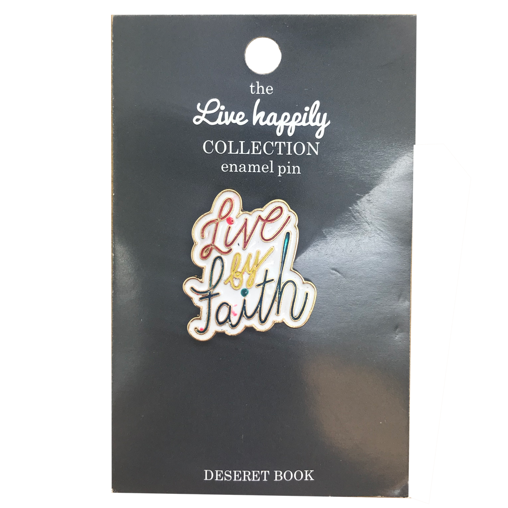 Live by Faith Pin