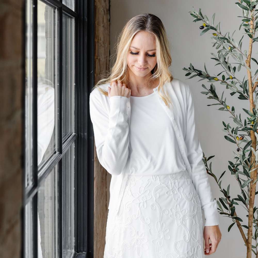 Lined Knit Temple Top 3X, , large image number 2