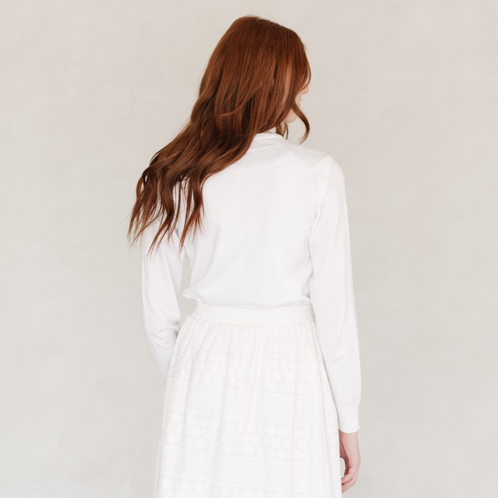 Ensley White Temple Sweater, , large image number 3