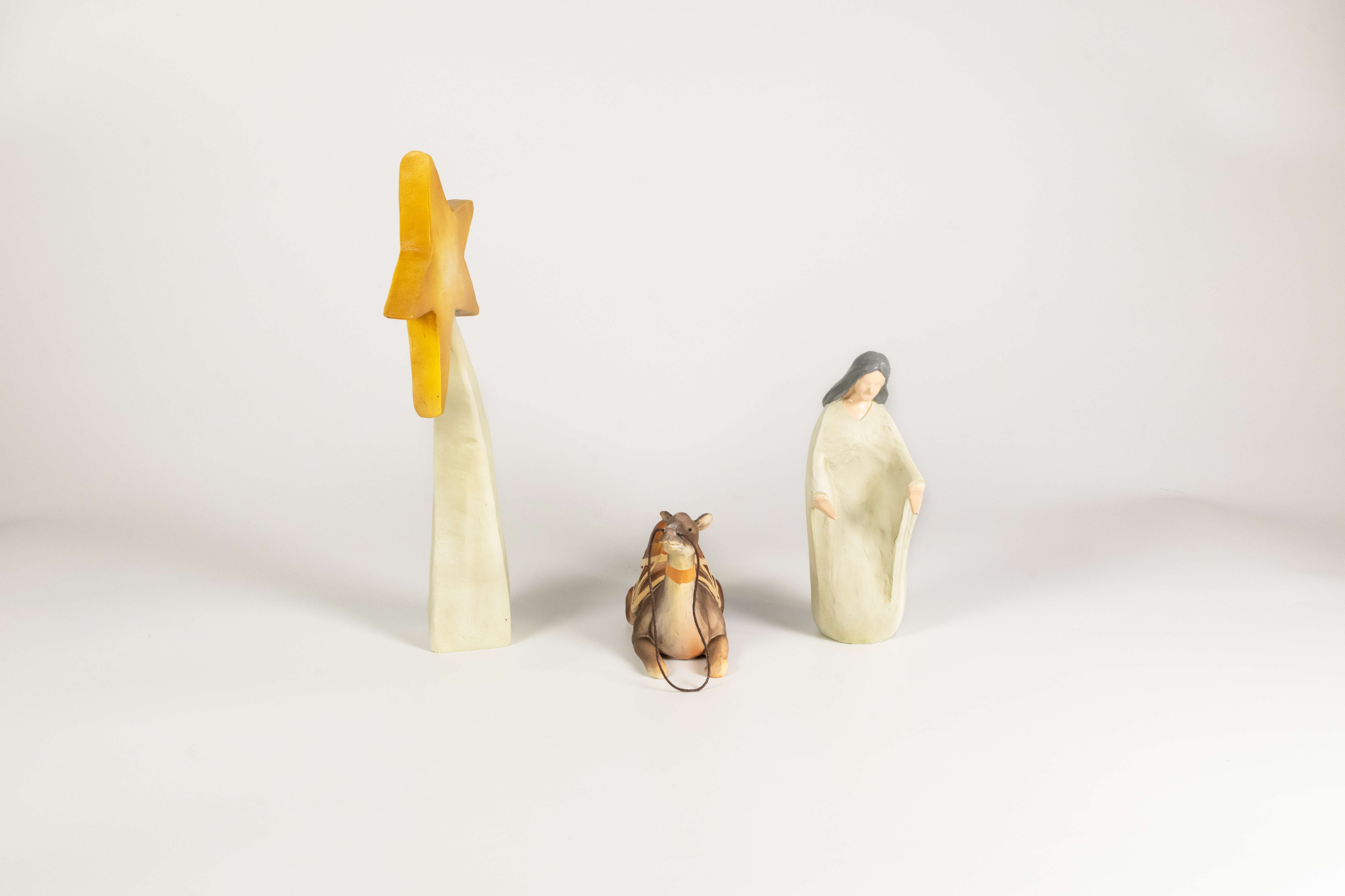 Love's Pure Light Kate Lee Resin Nativity Angel and Camel, , large image number 2