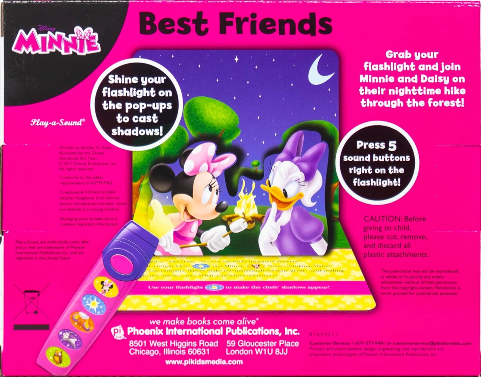 Minnie Mouse Book and Flashlight Set, , large image number 2