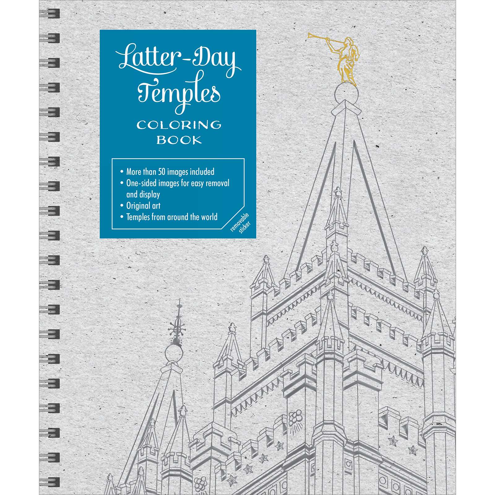 Latter-day Temples Coloring Book, , large image number 0