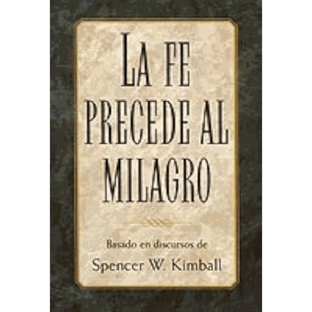 Faith Precedes The Miracle (Spanish), , large image number 0