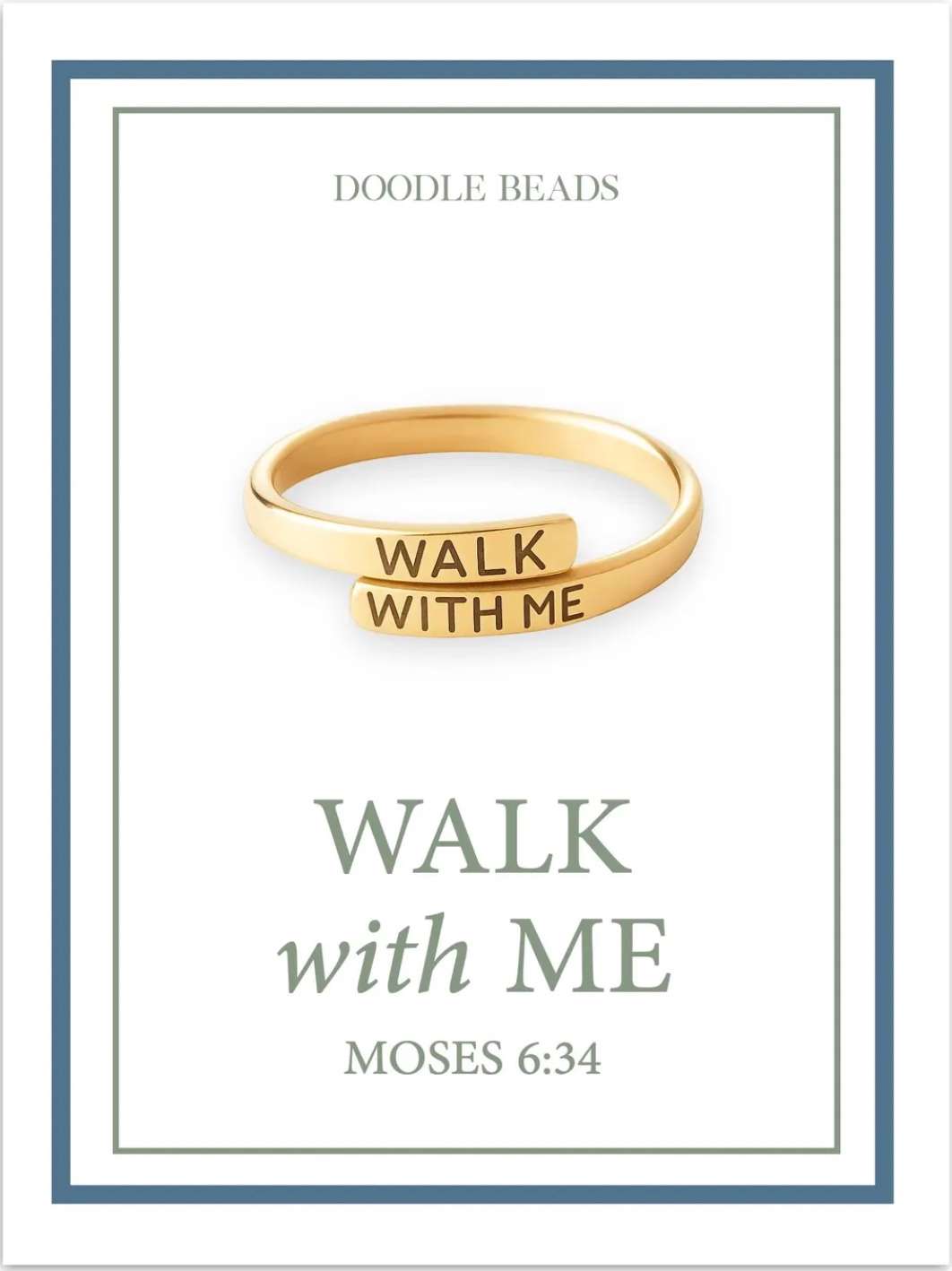 2026 Youth Theme Walk with Me Adjustable Ring
