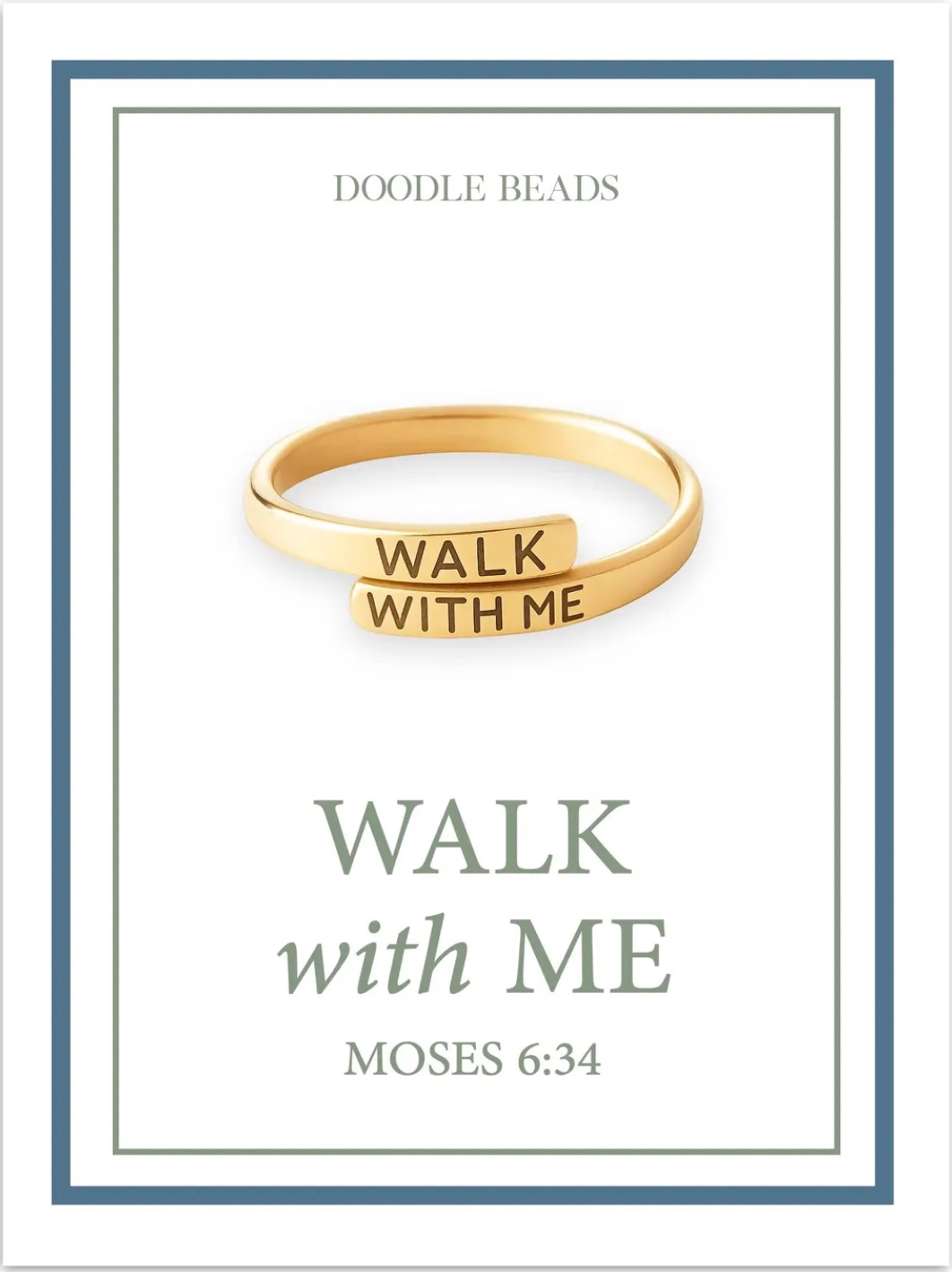 2026 Youth Theme Walk with Me Adjustable Ring