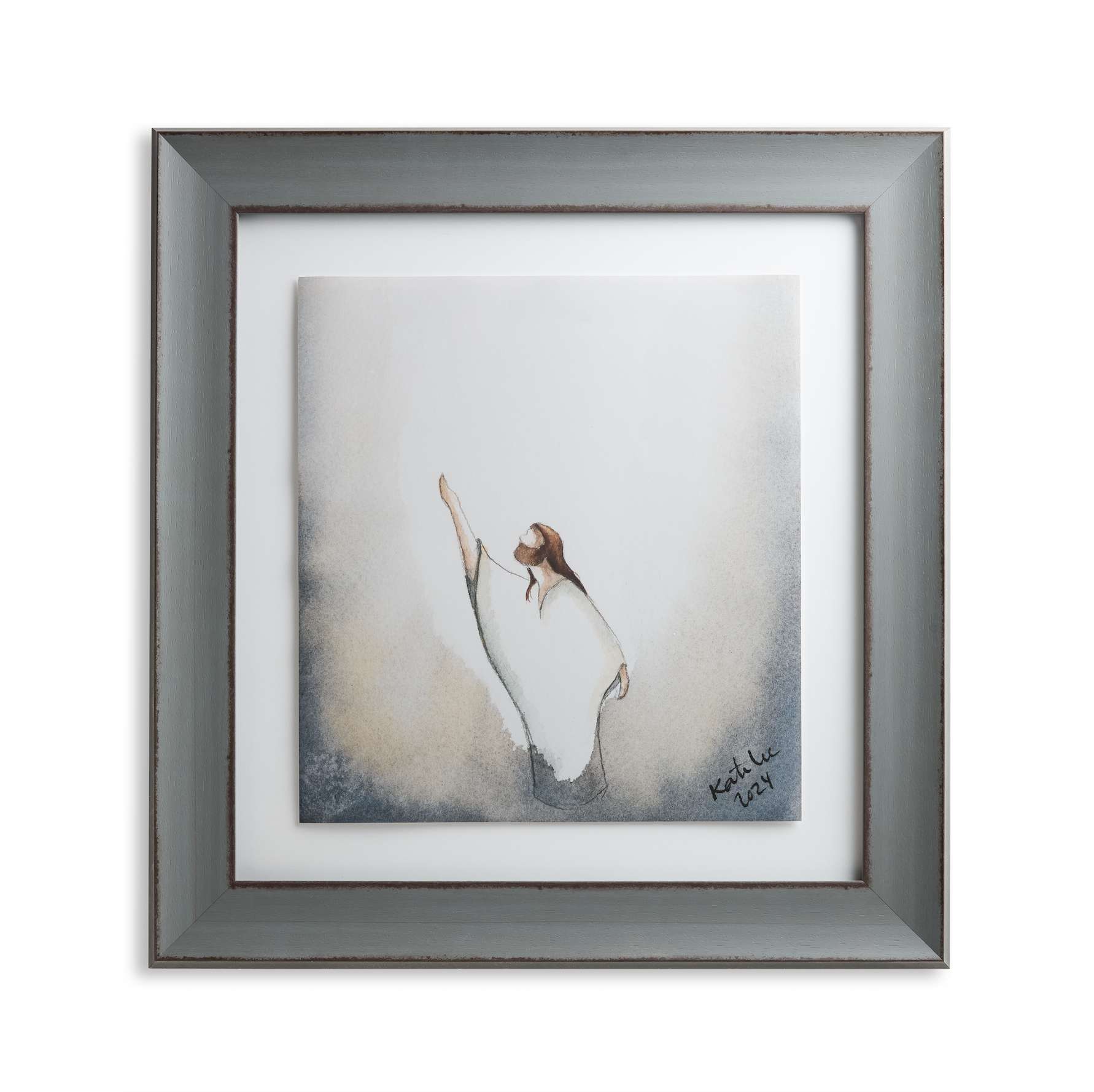 Lift Up Your Heart (29x27 Framed Paper Print)