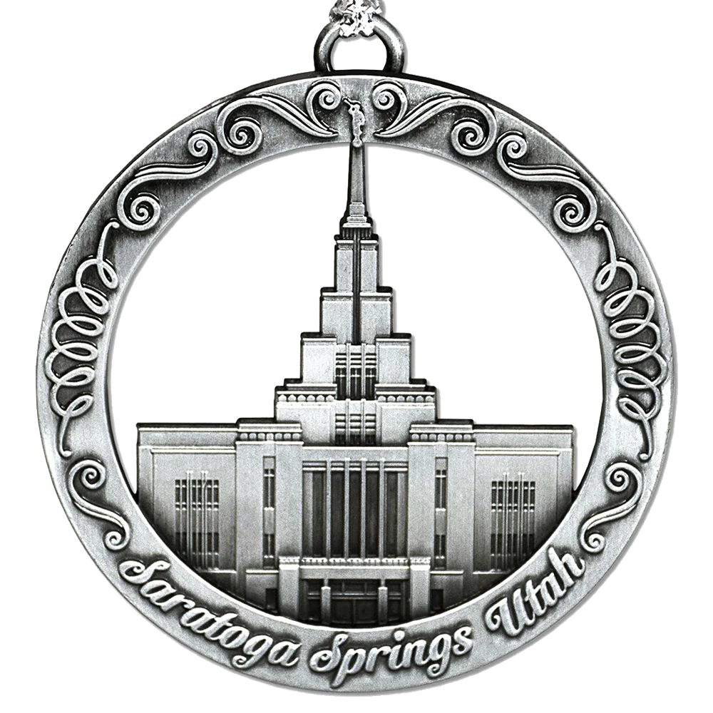 Saratoga Springs Temple Ornament