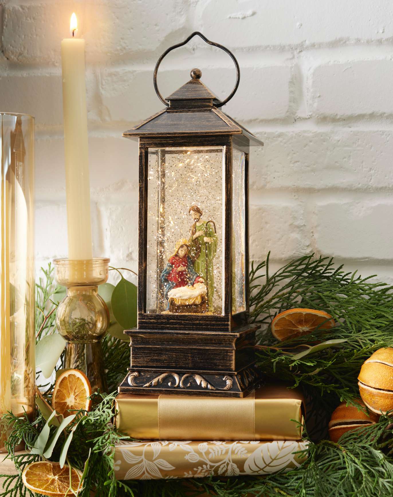 Light-up Holy Family Nativity Lantern, , large image number 5