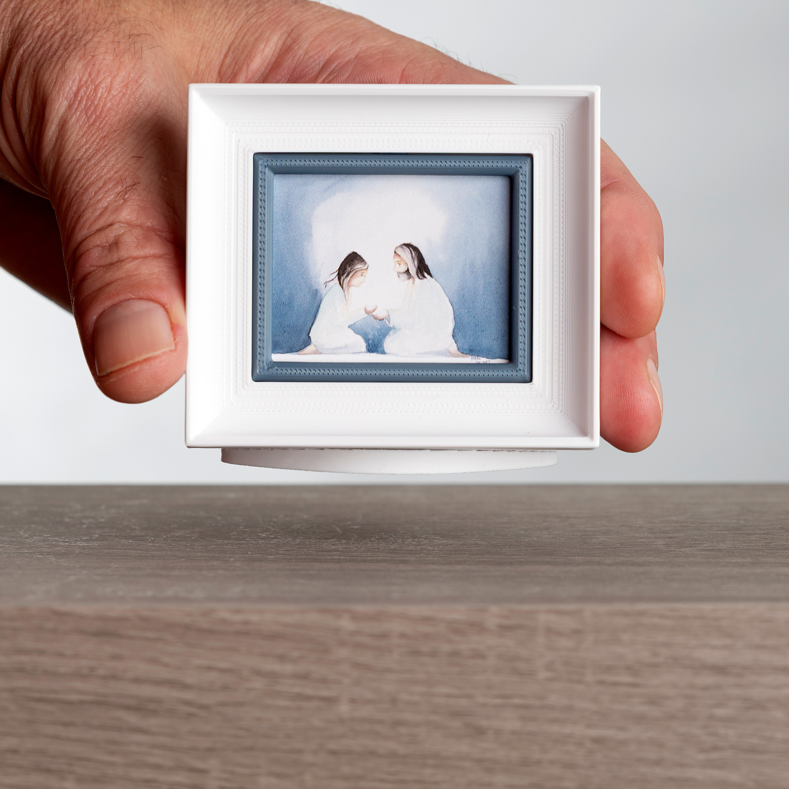 Through His Light, Small and Simple (2.75x3 Framed Art), , large image number 4