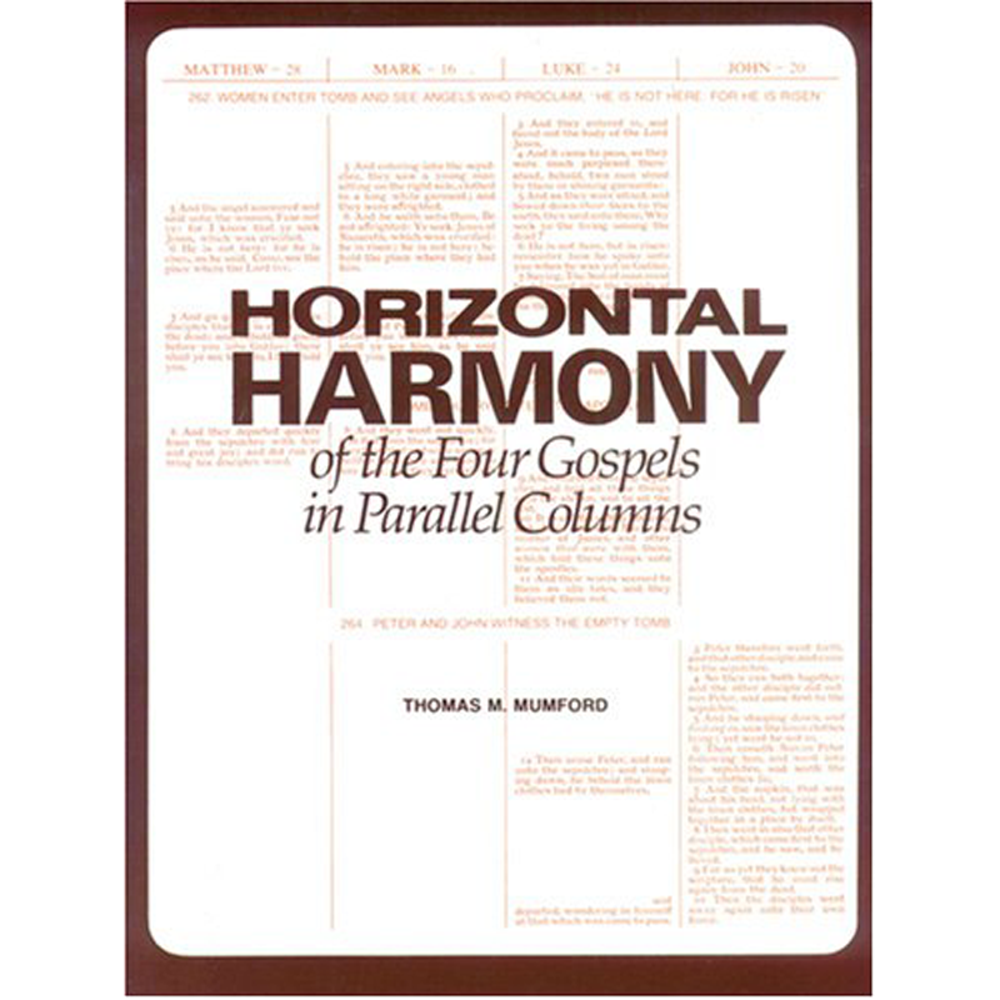 Horizontal Harmony of the Four Gospels in Parallel Columns, , large image number 0