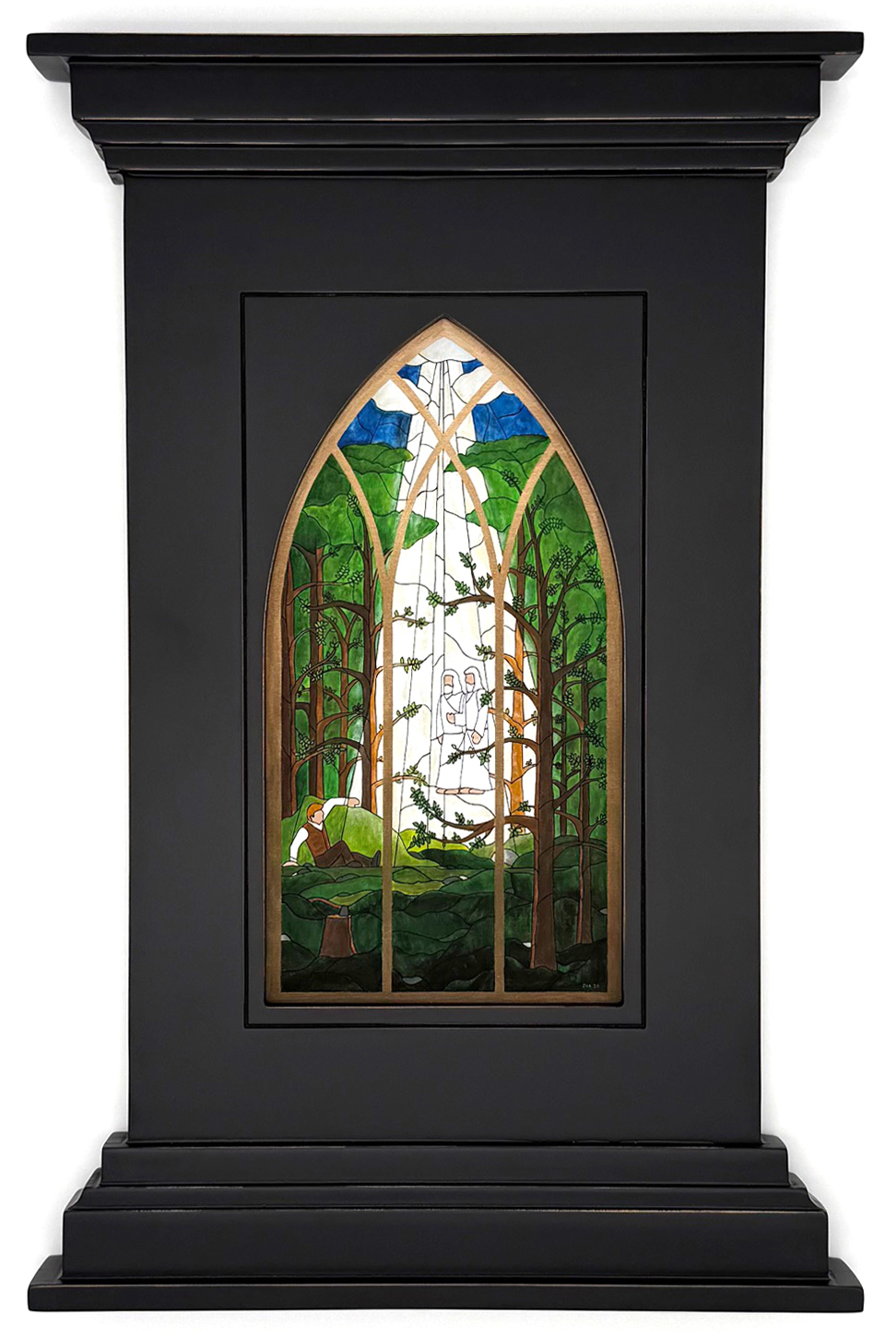 First Vision (20.5x13.5 Framed Print)