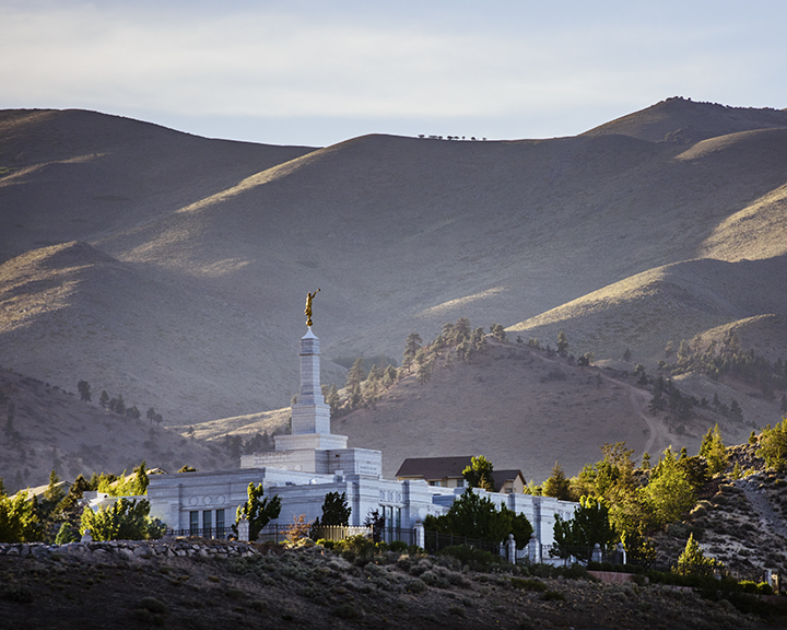 Reno Temple, Among the Hills Print