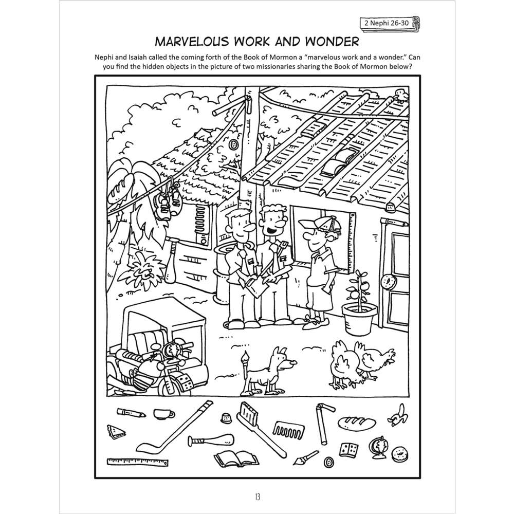 The Book of Mormon Come, Follow Me Activity Book, , large image number 1