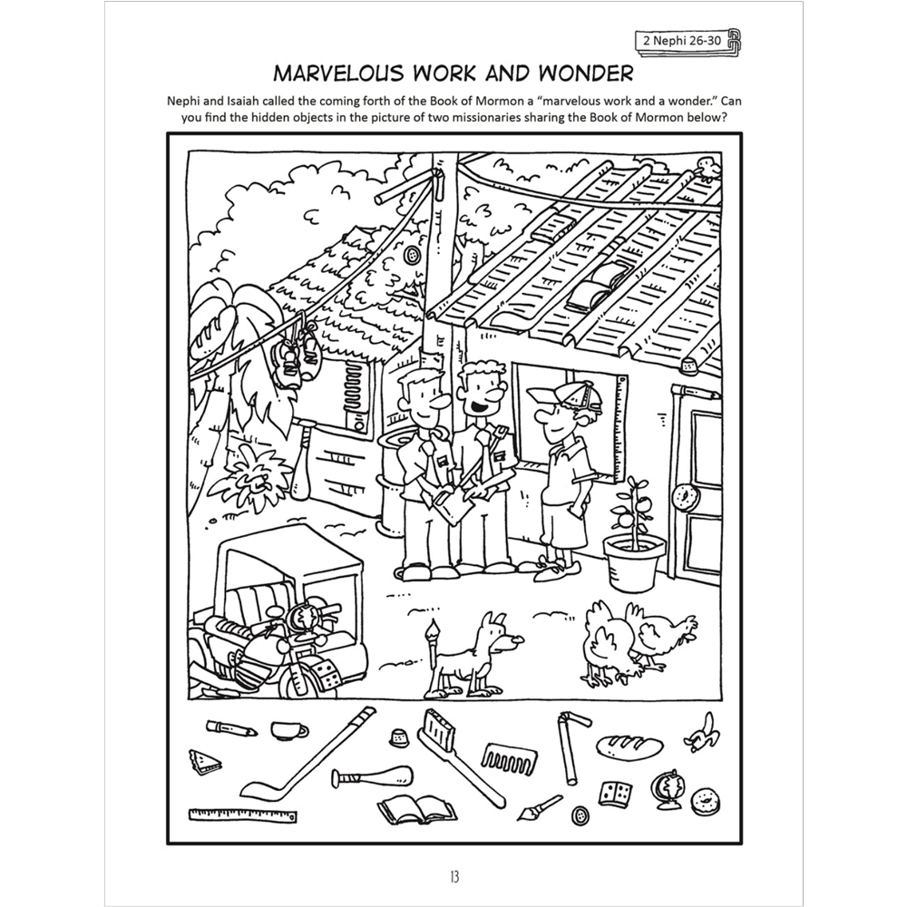 The Book of Mormon Come, Follow Me Activity Book, , large