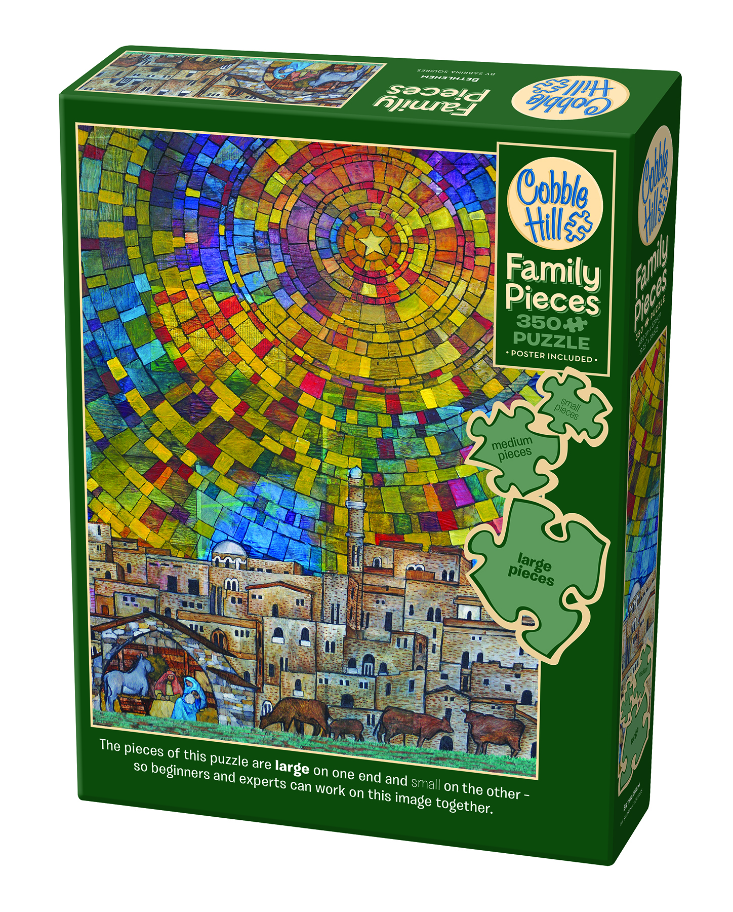 Bethlehem 350 Piece Family Puzzle, , large image number 3