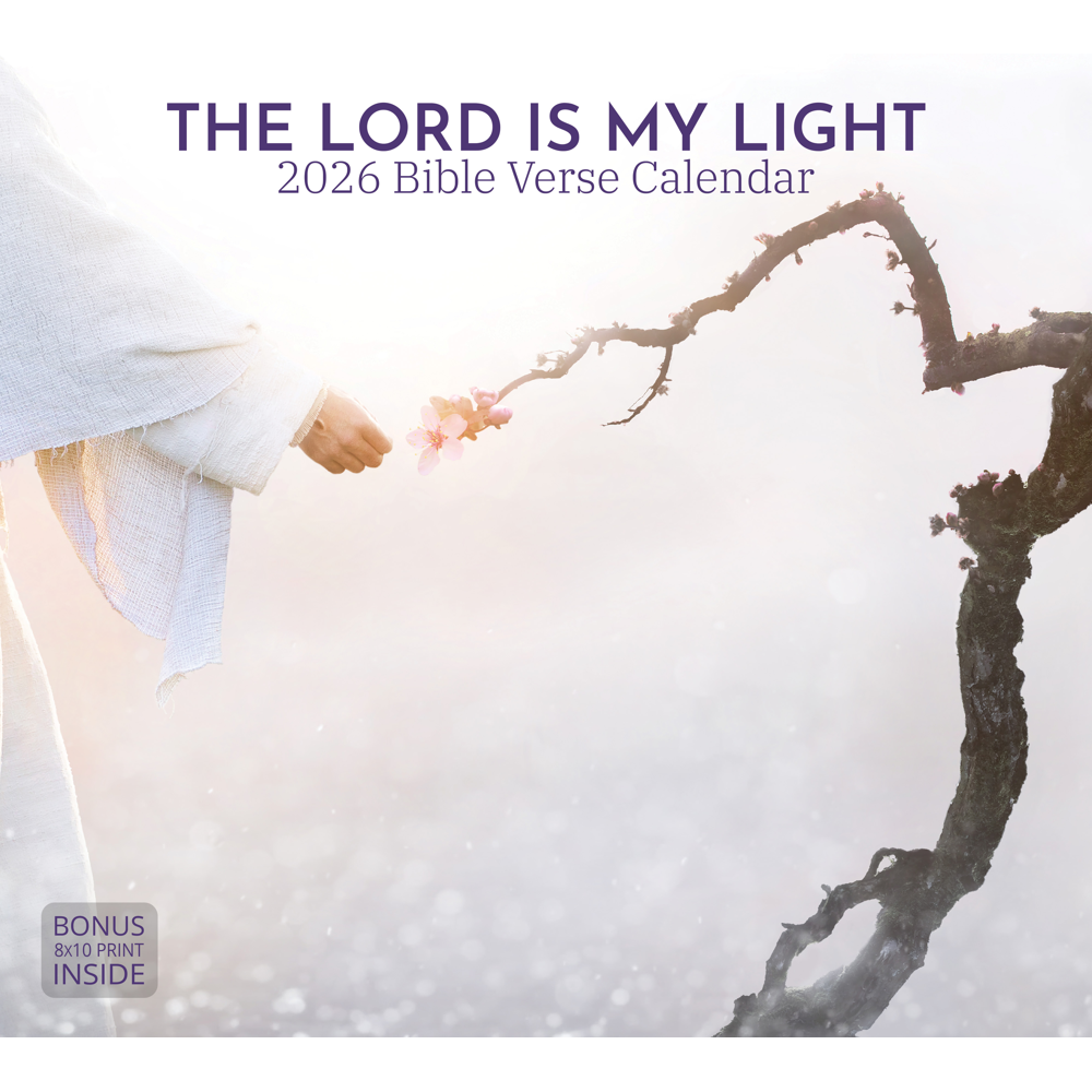 2026 The Lord Is My Light Bible Verse Calendar,  2026 The Lord Is My Light Bible Verse Calendar