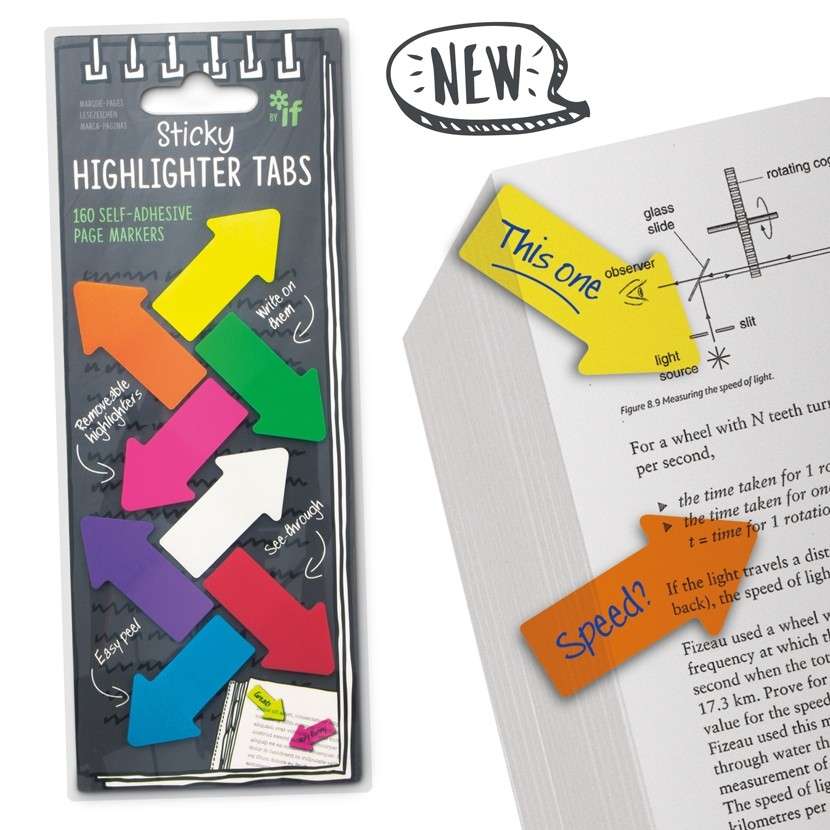 Sticky Highlighter Tabs, , large image number 0
