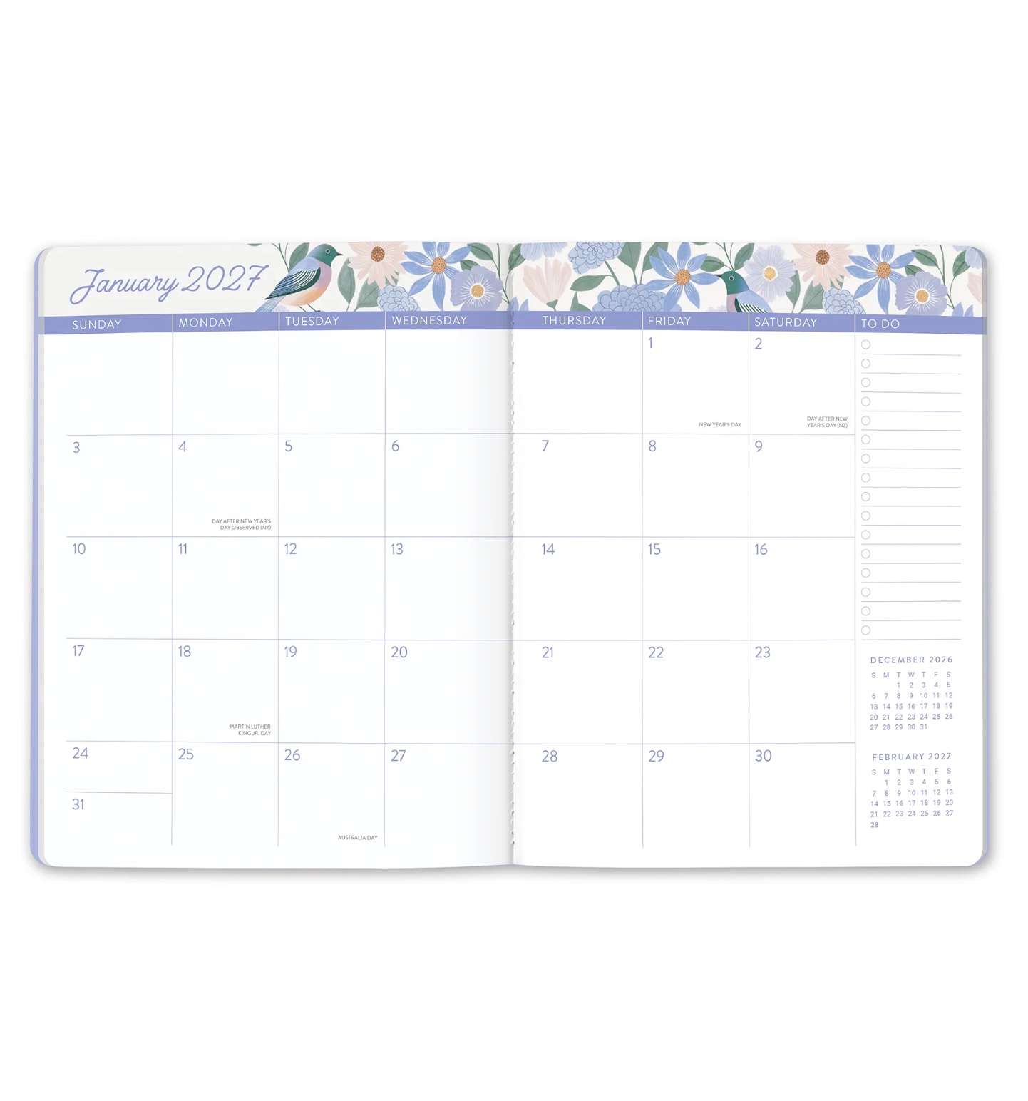 2027 Birds and Blooms Just Right 17-Month Planner, , large image number 3