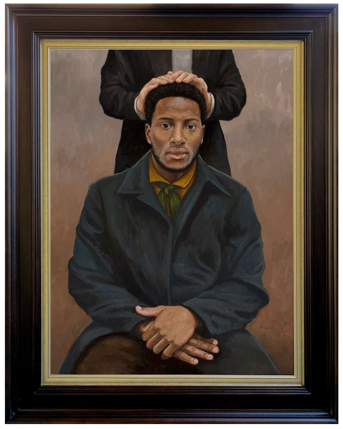 The Ordination of Q. Walker Lewis (32x40 Framed Art Size)
