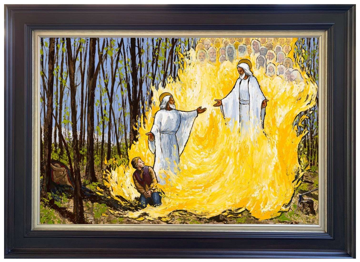 The First Visions (32x44 Framed Art Size)