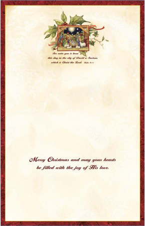 Adore Him Christmas Cards, , large