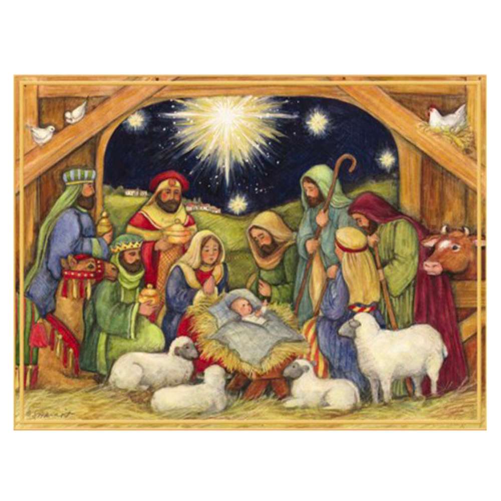 Adore Him Christmas Cards