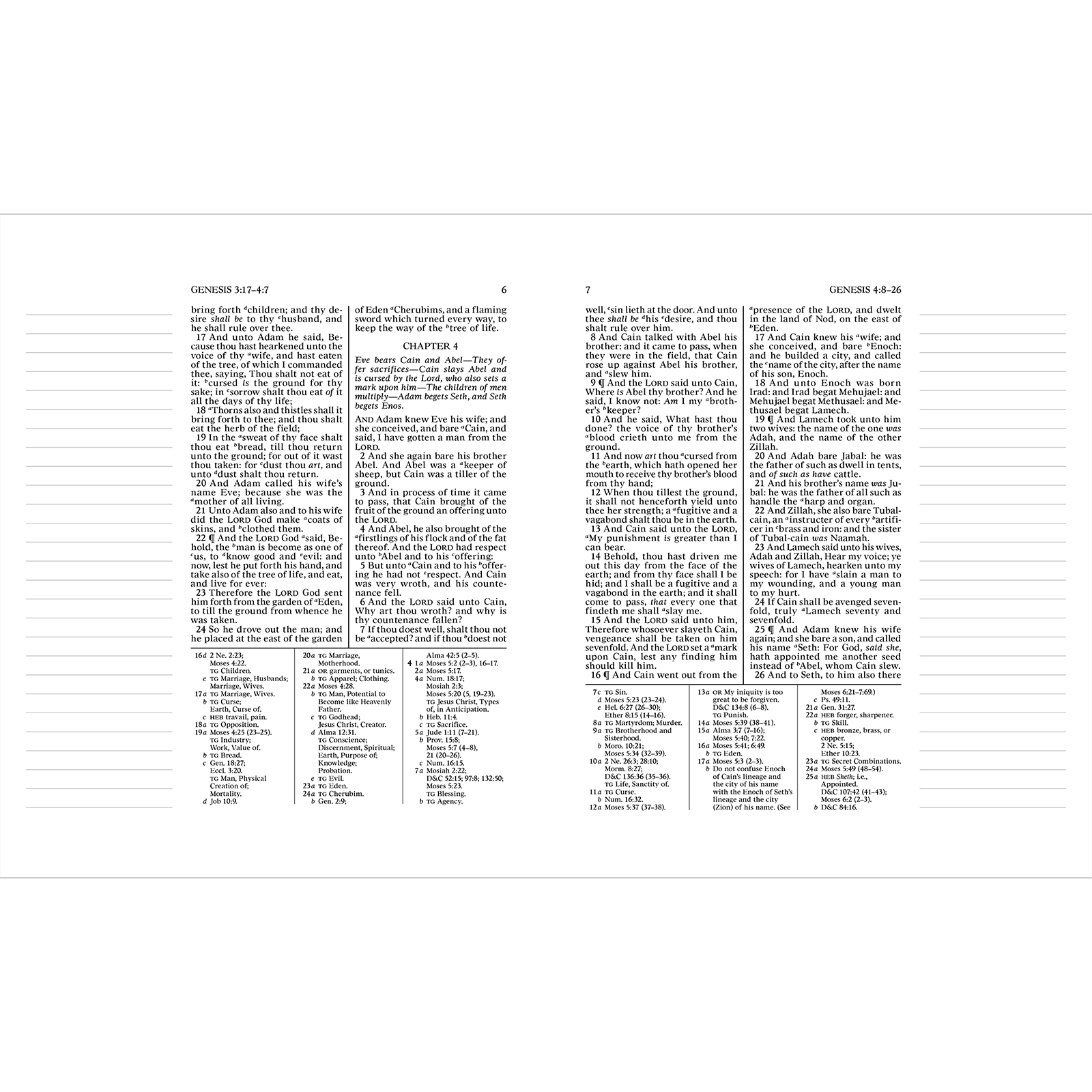 The Old Testament, Journal Edition, Blue Floral (No Index), , large