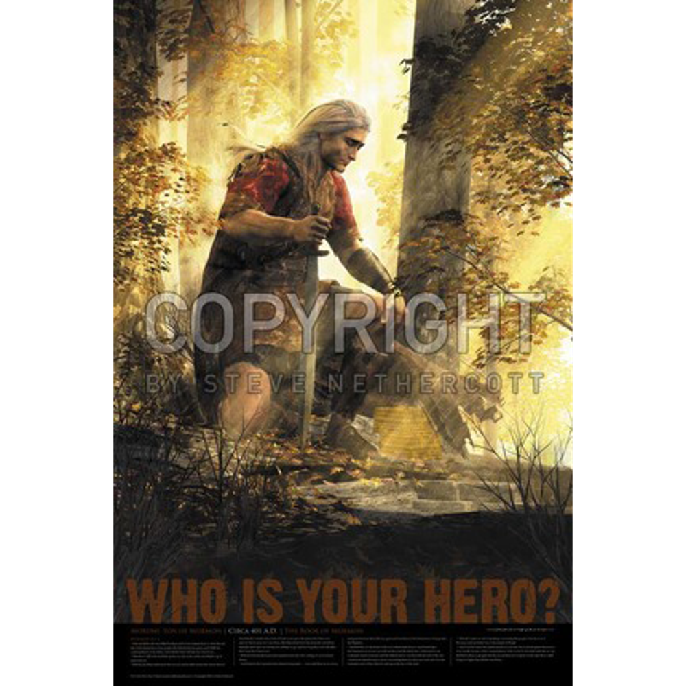 Moroni, Son of Mormon (24x36 Poster), , large image number 0
