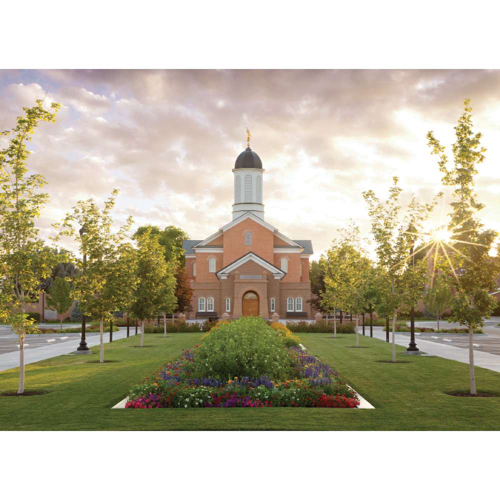 Vernal Utah Temple - Radiance Print
