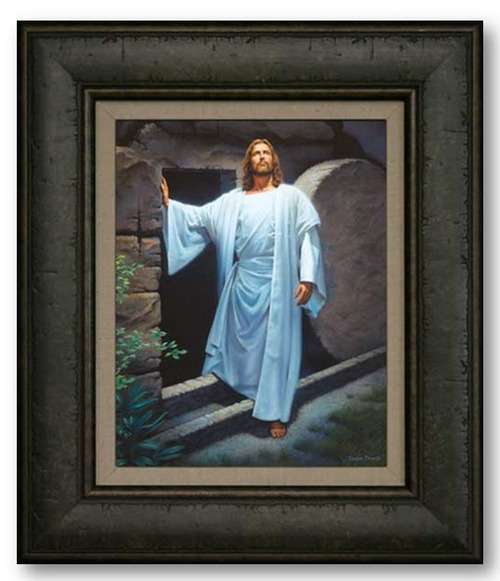 He Lives (18x21 Framed Strata Design), , large image number 0