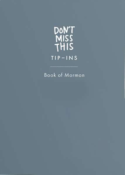 Don't Miss This Tip-Ins for The Book of Mormon 2024, , large image number 0